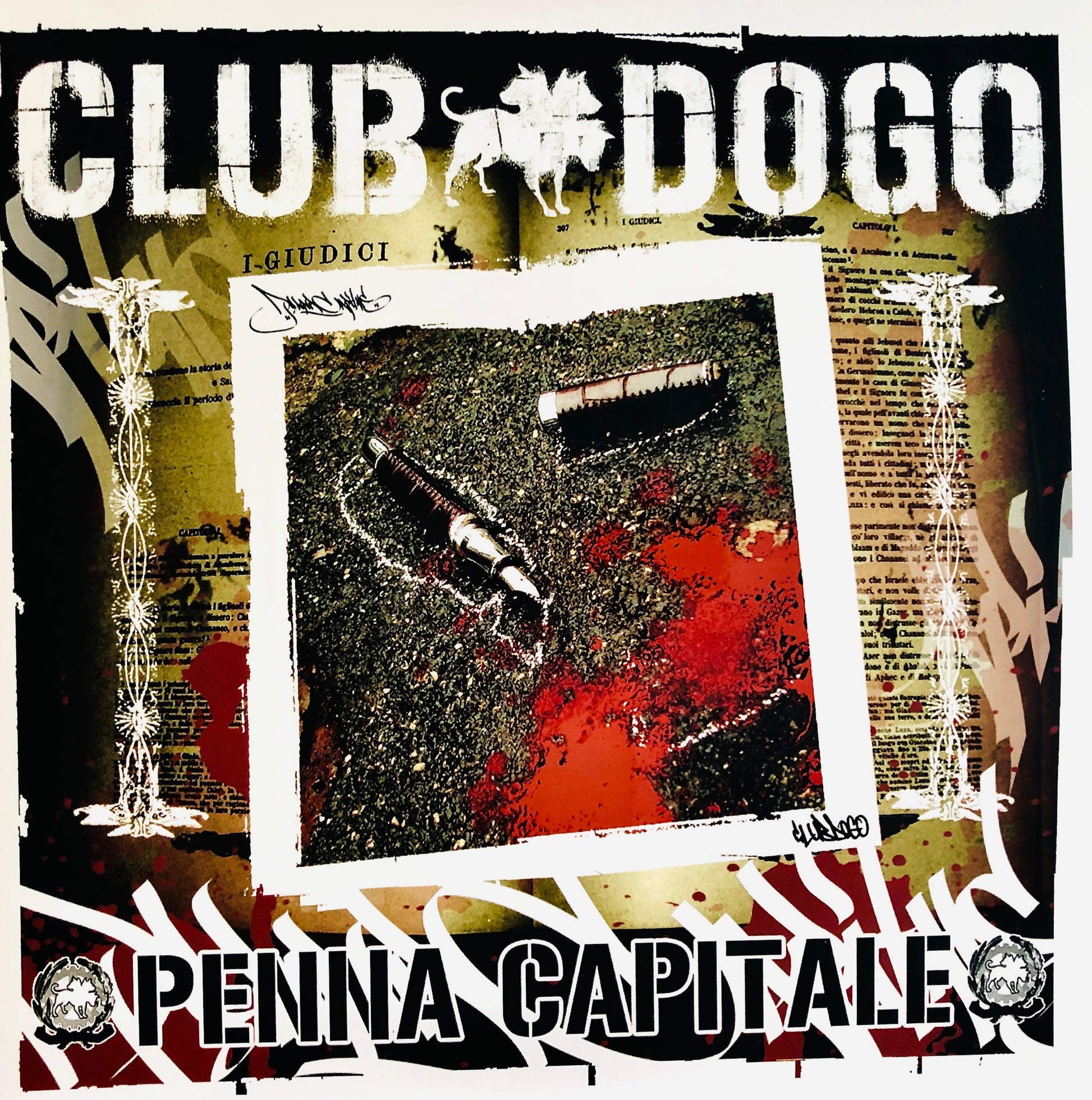 CLUB DOGO - Penna Capitale - Doppio Vinile Nero / Rap – The Hamster's Howl
