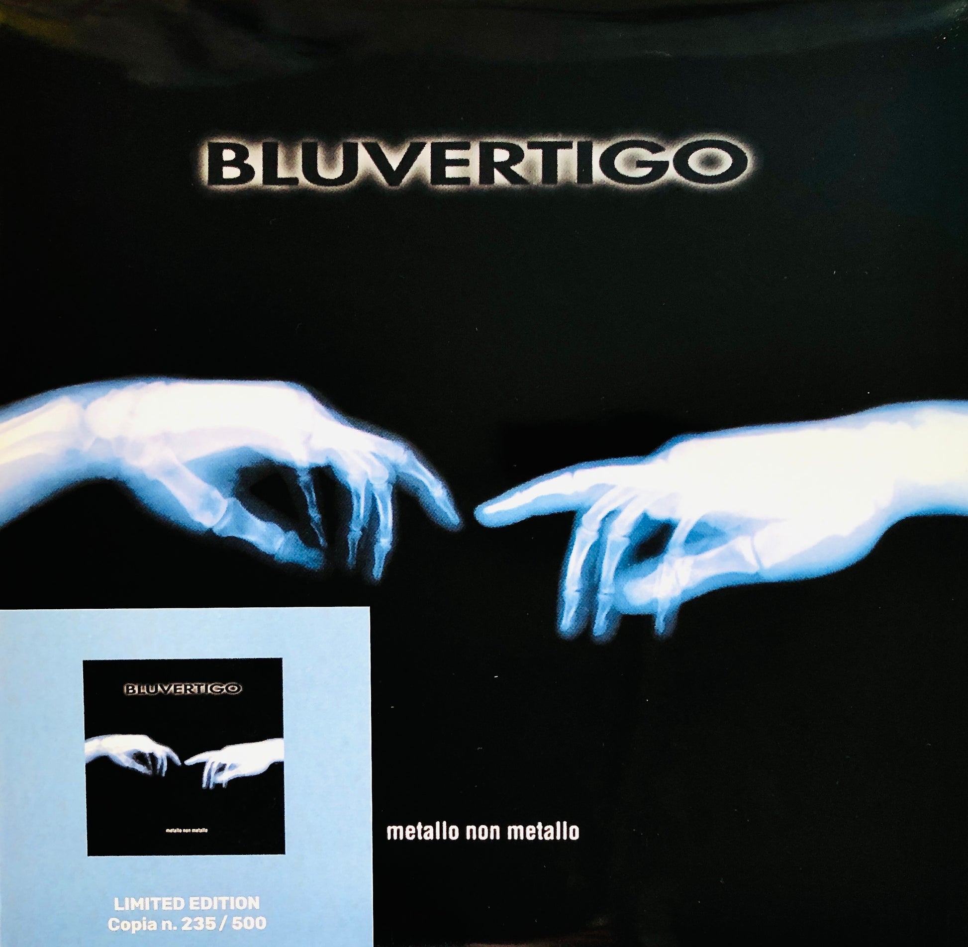 BLUVERTIGO - Metallo non metallo - Doppio Vinile Blu Trasparente (Ed. Lim.  Numerata 500 copie)