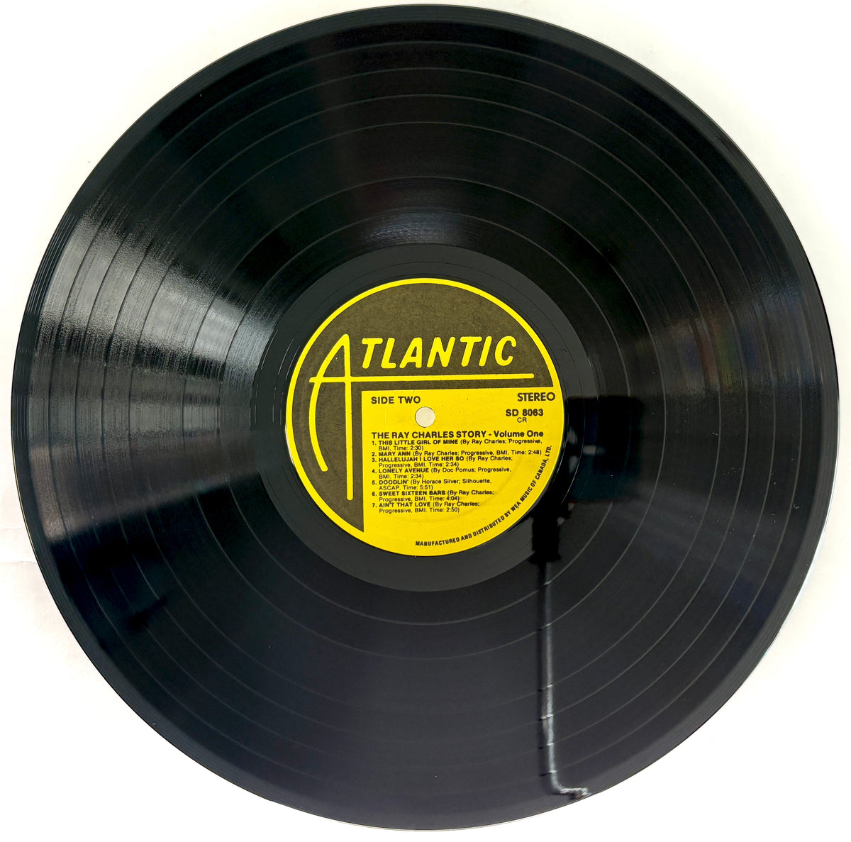 RAY CHARLES - The Ray Charles Story (Volume One) - Vinile Nero (Black Vinyl)