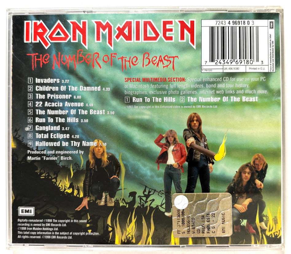 Iron Maiden - The number of the Beast - CD