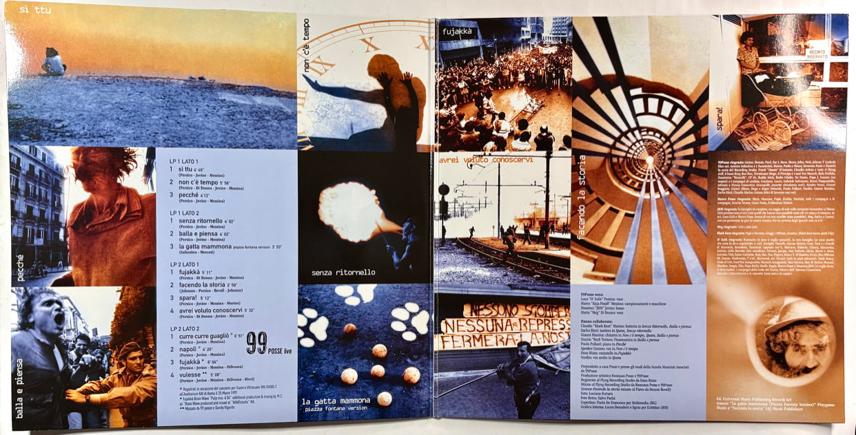99 POSSE - Cerco Tiempo - Doppio Vinile Nero (180 grammi / Ed. 2022)