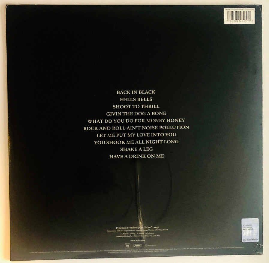 AC DC - Back in Black (Indie Special Edition) - Vinile Bianco/Nero (50th Anniversary)