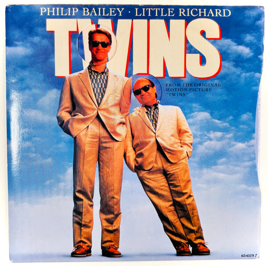 PHILIP BAILEY / LITTLE RICHARD - Twins - Vinile Nero (45rpm UK)