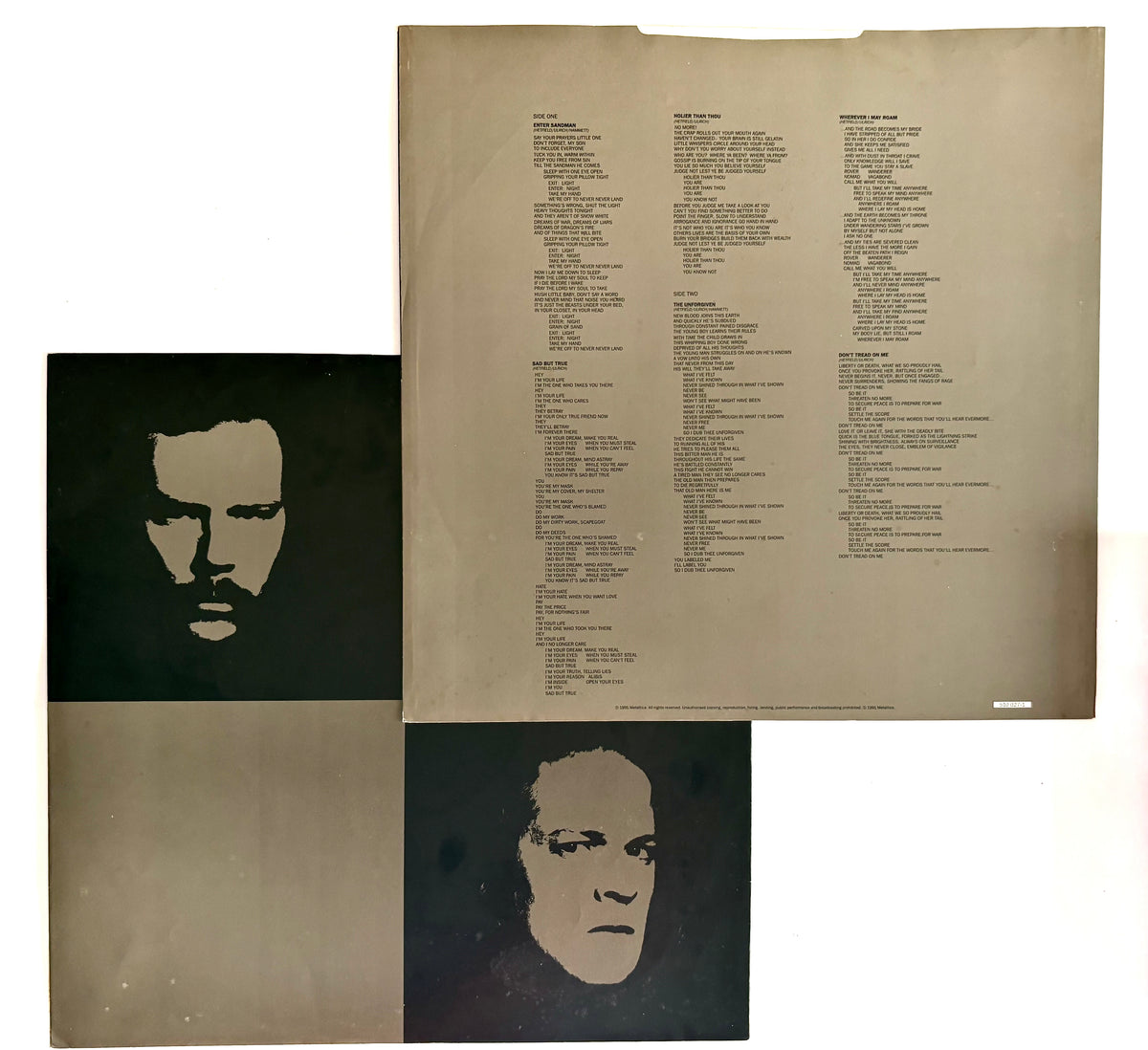 Metallica - Black Album - Doppio Vinile Nero (Black Double Vinyl) (UK 1991)