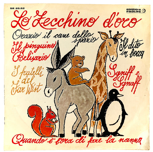 Lo Zecchino D’Oro - A.A.V.V. - Vinile Nero (10")