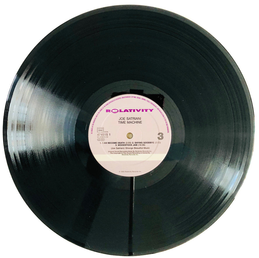 JOE SATRIANI - Time Machine - Triplo Vinile Nero (3LPs Black Vinyl) (1993)