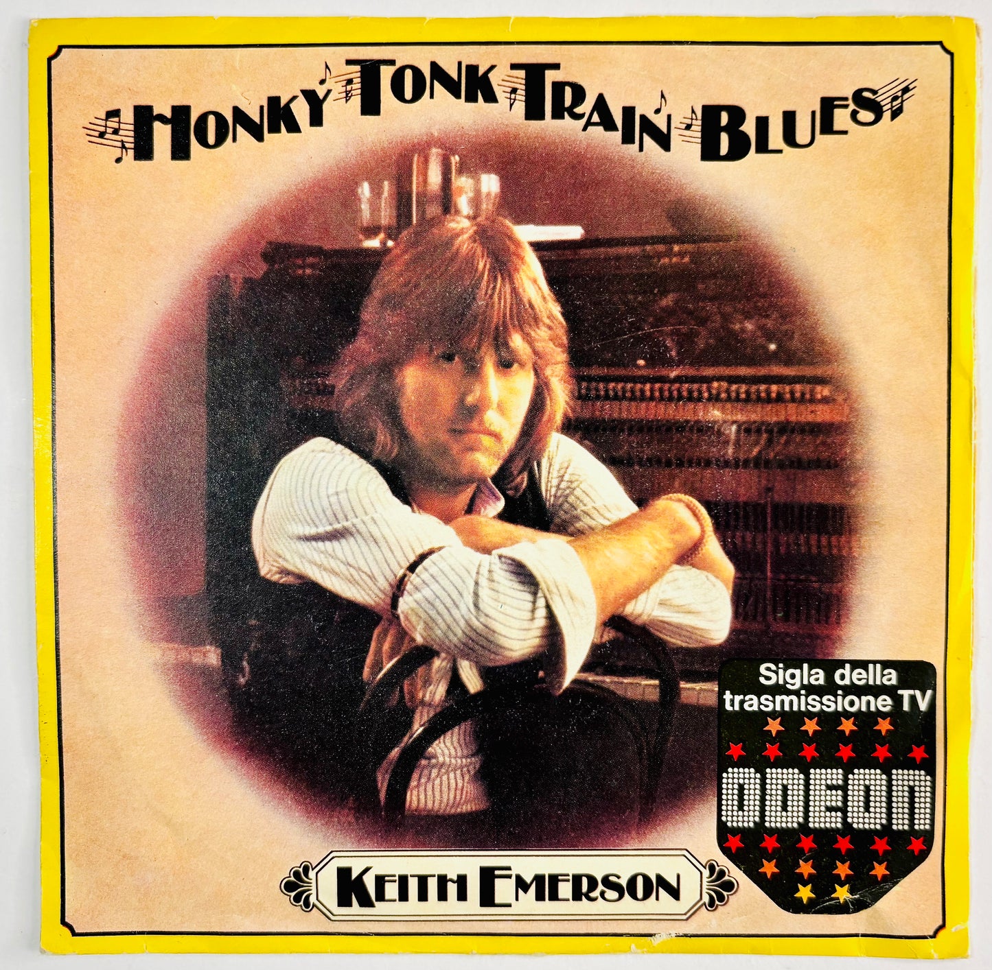 Keith Emerson - Honky Tonk Train Blues - Vinile Nero (45rpm)