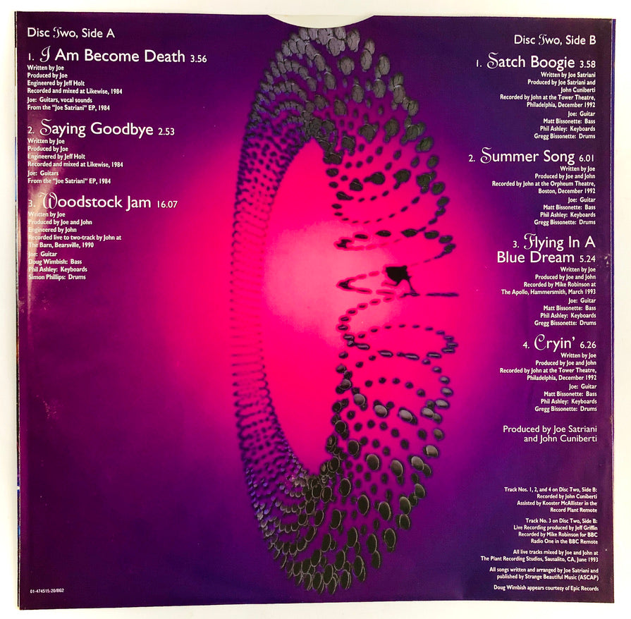 JOE SATRIANI - Time Machine - Triplo Vinile Nero (3LPs Black Vinyl) (1993)