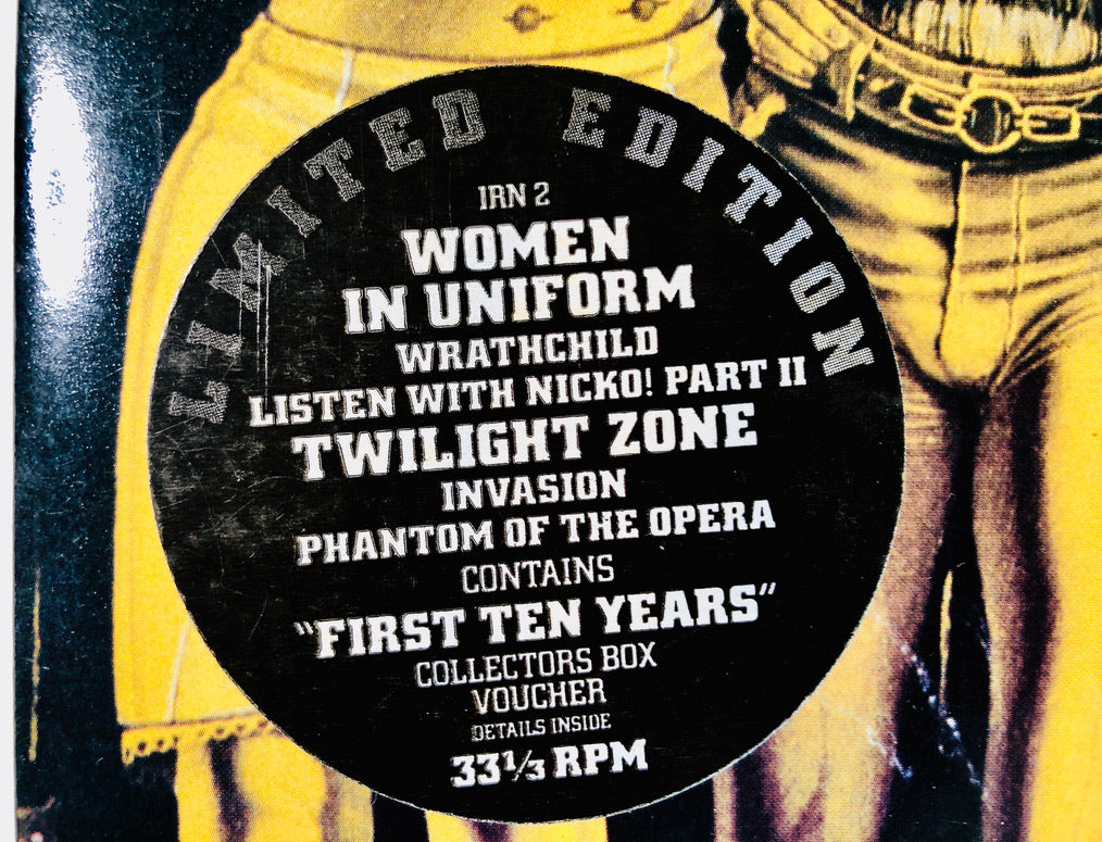 Iron Maiden - Women in Uniform - Doppio Vinile Nero (Double Black Vinyl) (1990 UK)