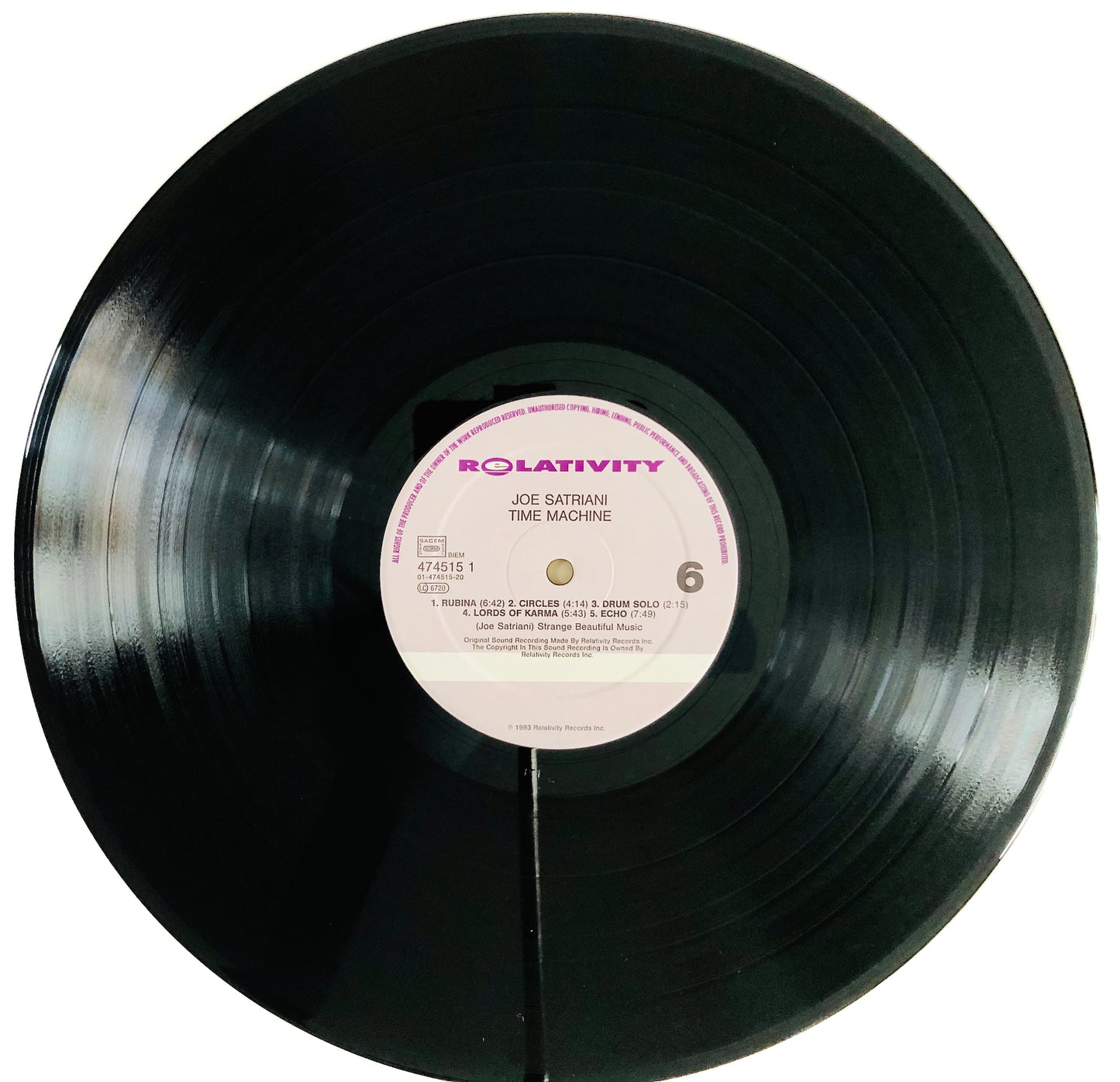 JOE SATRIANI - Time Machine - Triplo Vinile Nero (3LPs Black Vinyl) (1993)