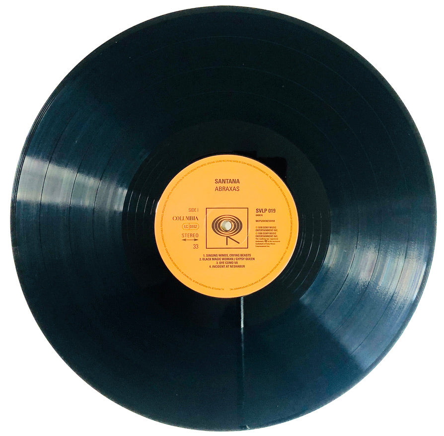 SANTANA - Abraxas - Vinile Nero Audiofilo (Audiophile Black Vinyl) (1999 UK)