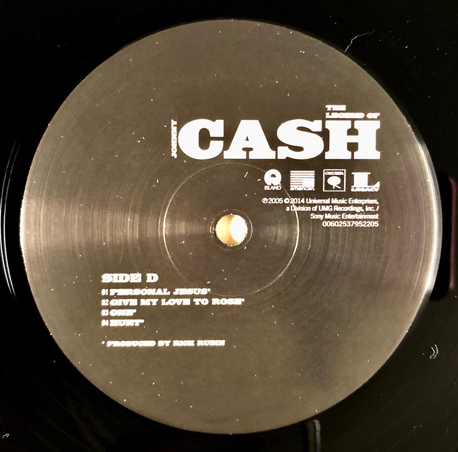 JOHNNY CASH - The Legend of Johnny Cash - Doppio Vinile Nero (Black Double Vinyl) ( Island Records  2014)
