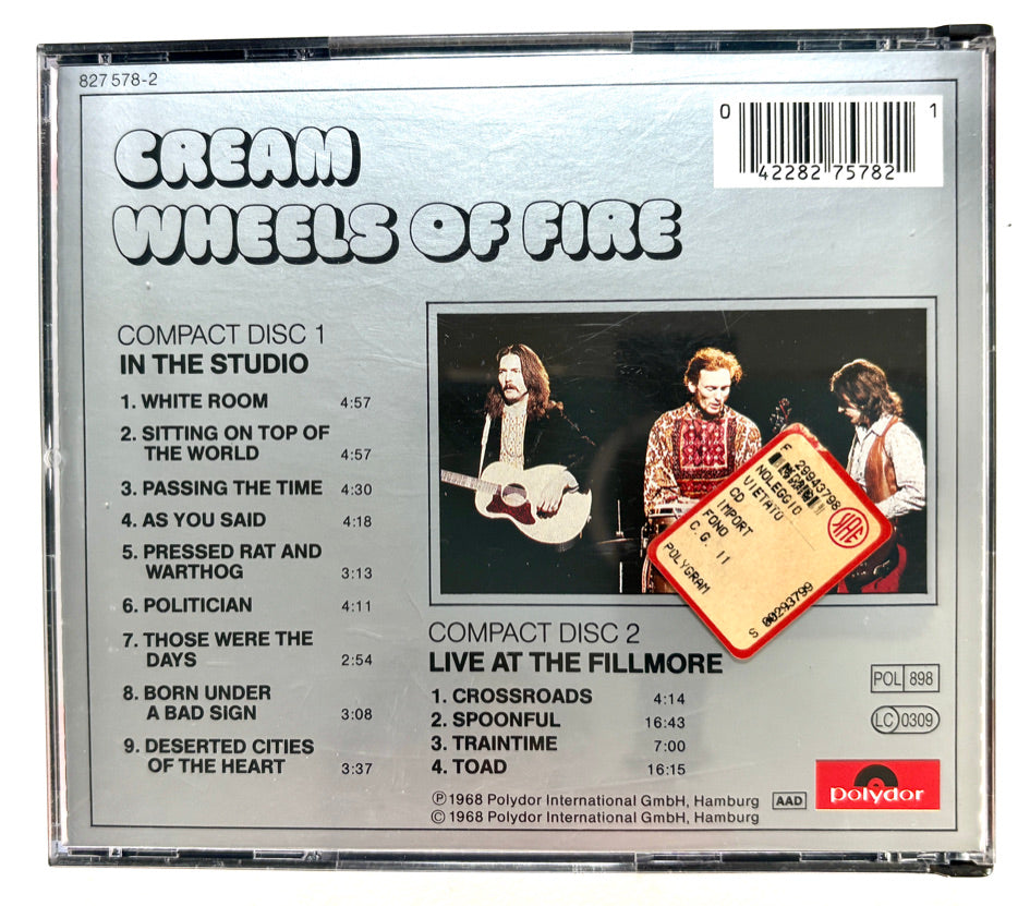 Cream - Wheels of Fire - 2CDs