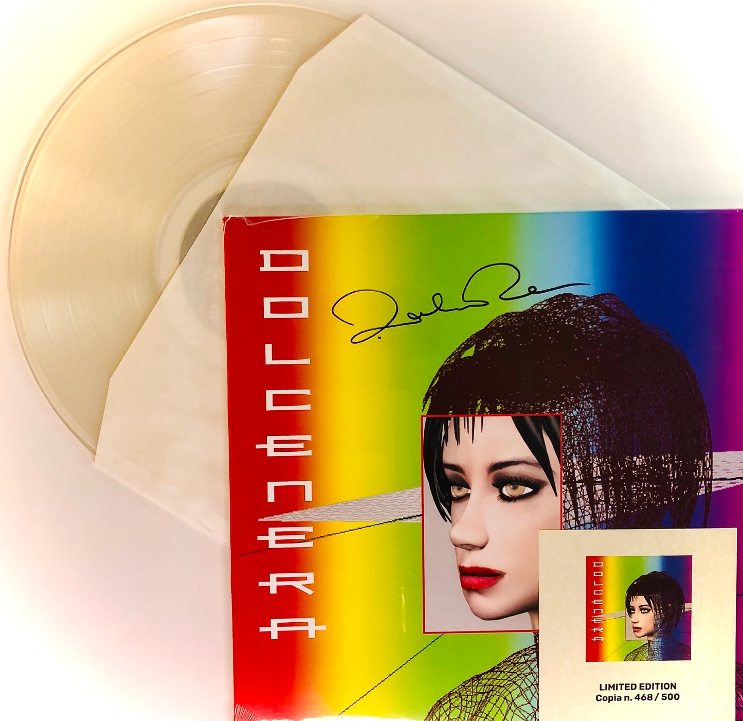 DOLCENERA - Sorriso nucleare - Vinile Trasparente (Ed. Lim. Numerata Autografata)