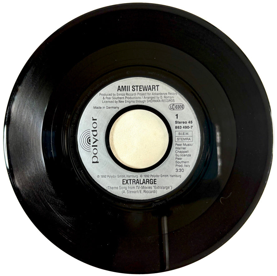 AMII STEWART - Extralarge -  Vinile Nero (45rpm)