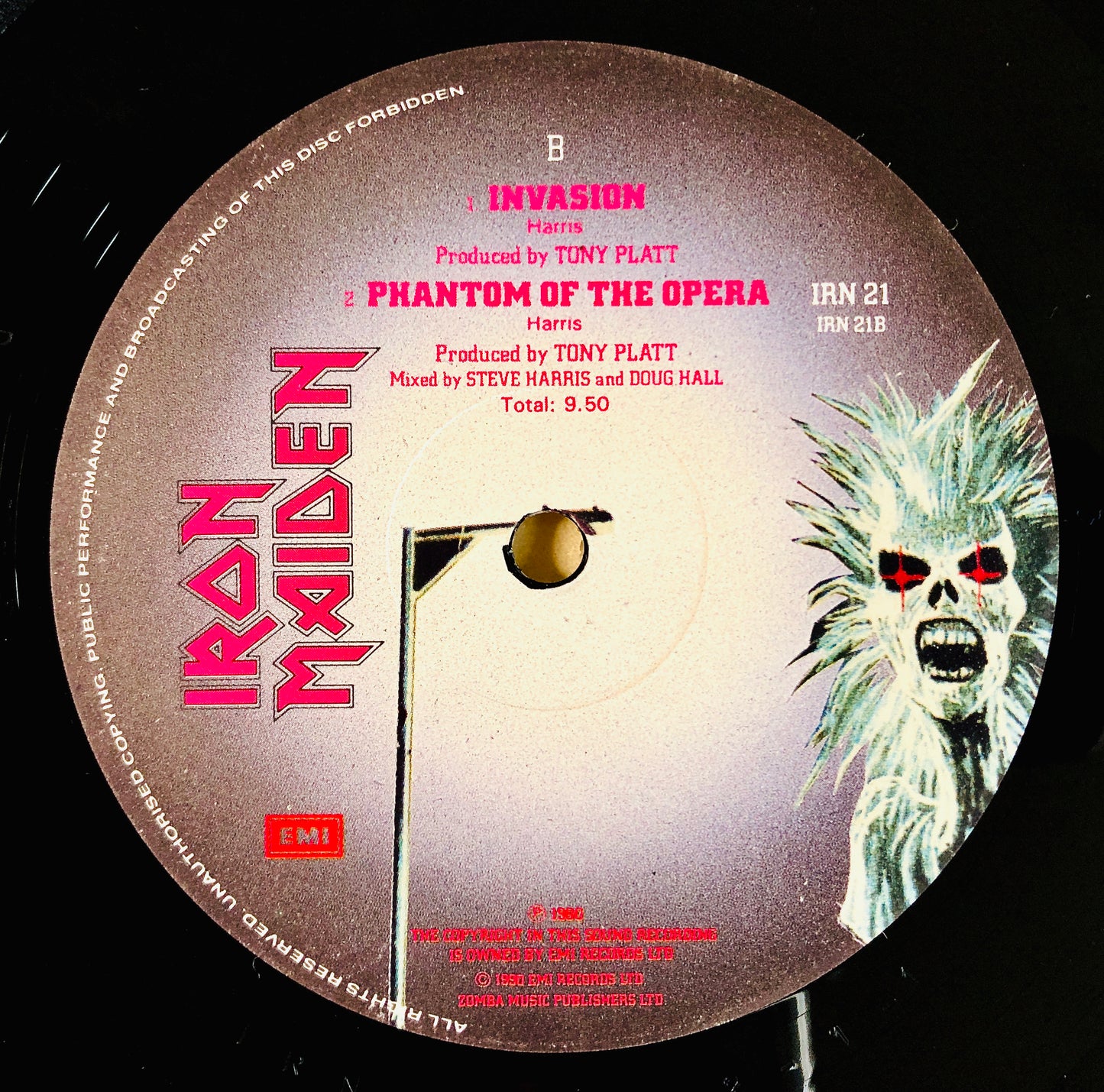 Iron Maiden - Women in Uniform - Doppio Vinile Nero (Double Black Vinyl) (1990 UK)