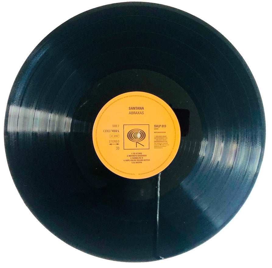 SANTANA - Abraxas - Vinile Nero Audiofilo (Audiophile Black Vinyl) (1999 UK)