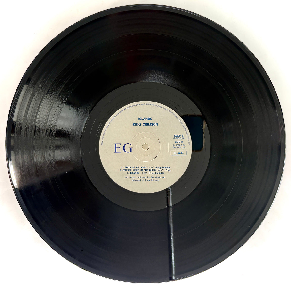 KING CRIMSON - Islands - Vinile Nero (Black Vinyl) (Ed. 2000)
