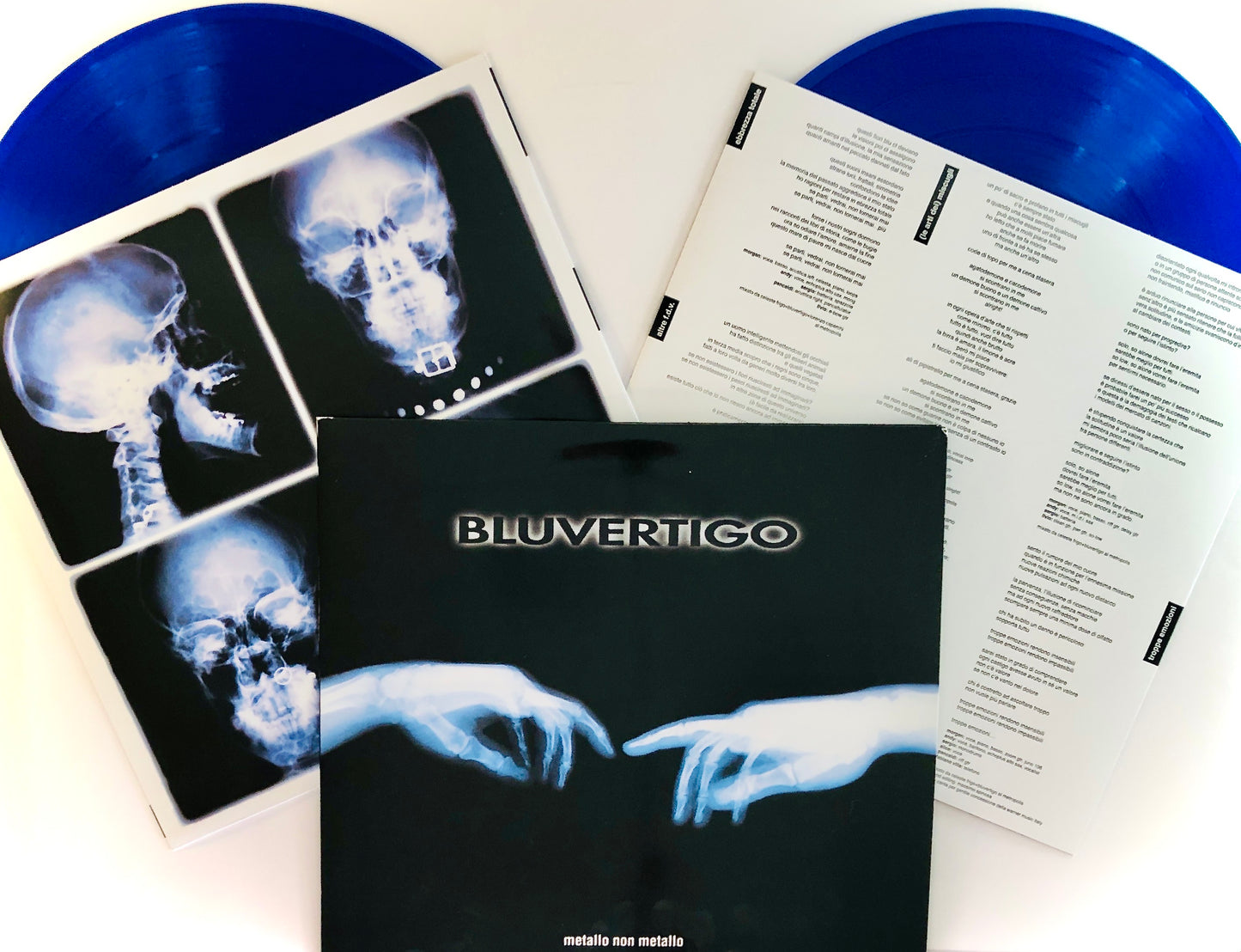 BLUVERTIGO - Metallo non metallo - Doppio Vinile Blu Trasparente (Ed. Lim. Numerata 500 copie)