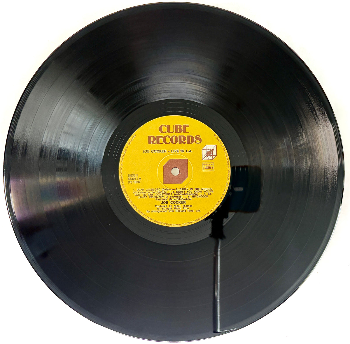 JOE COCKER - Live in L.A. - Vinile Nero (Black Vinyl) (1976)