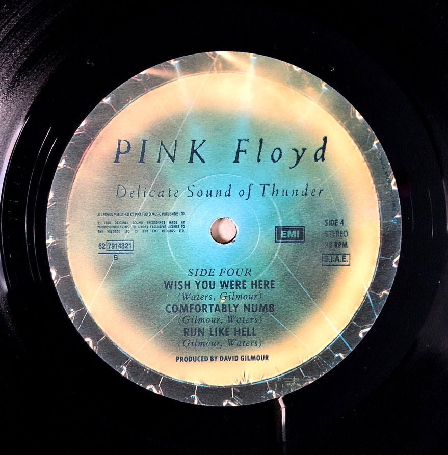 PINK FLOYD - Delicate Sound of Thunder - Doppio Vinile Nero (1988)