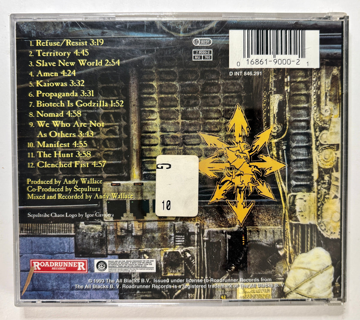 Sepultura - Chaos A.D. - CD