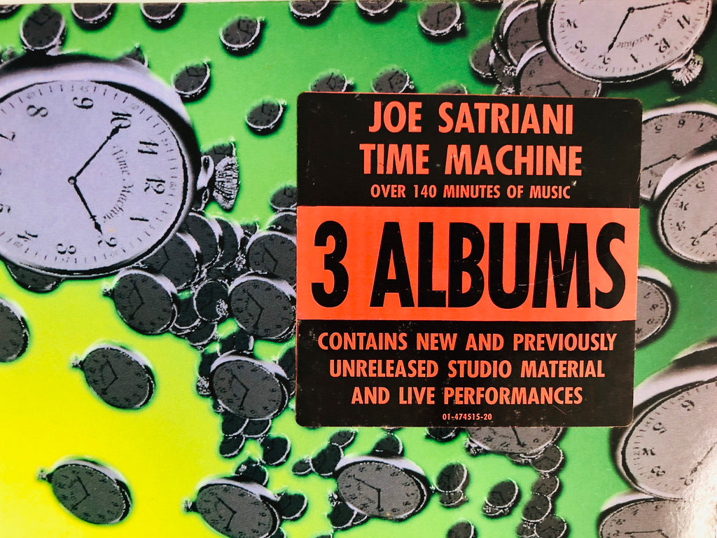 JOE SATRIANI - Time Machine - Triplo Vinile Nero (3LPs Black Vinyl) (1993)