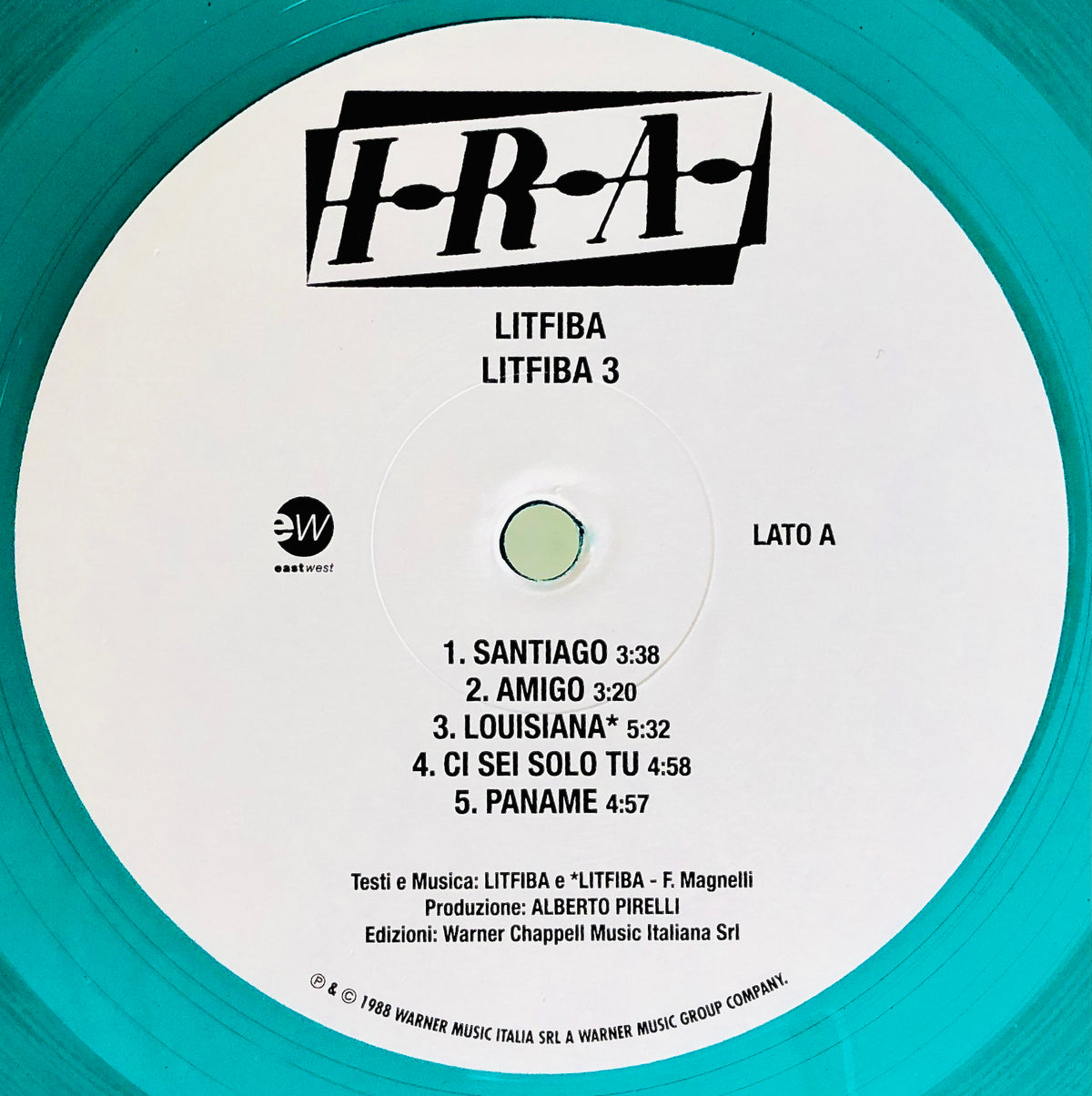 LITFIBA - 3 - Vinile Verde Trasparente (Ed. Lim. Num. 2022)