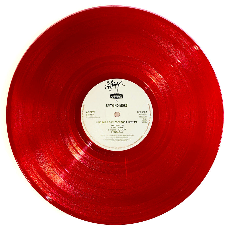 FAITH NO MORE - King for a day Fool for a lifetime - Doppio Vinile Rosso (Slash - London Records 1995, UK)