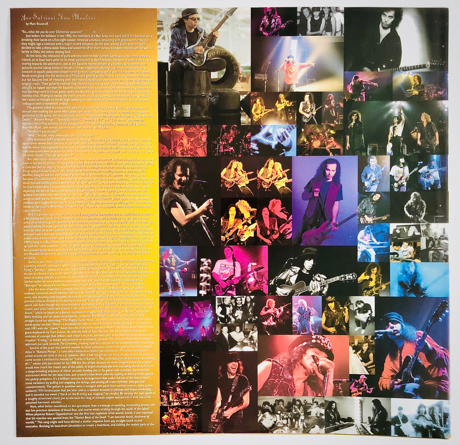 JOE SATRIANI - Time Machine - Triplo Vinile Nero (3LPs Black Vinyl) (1993)