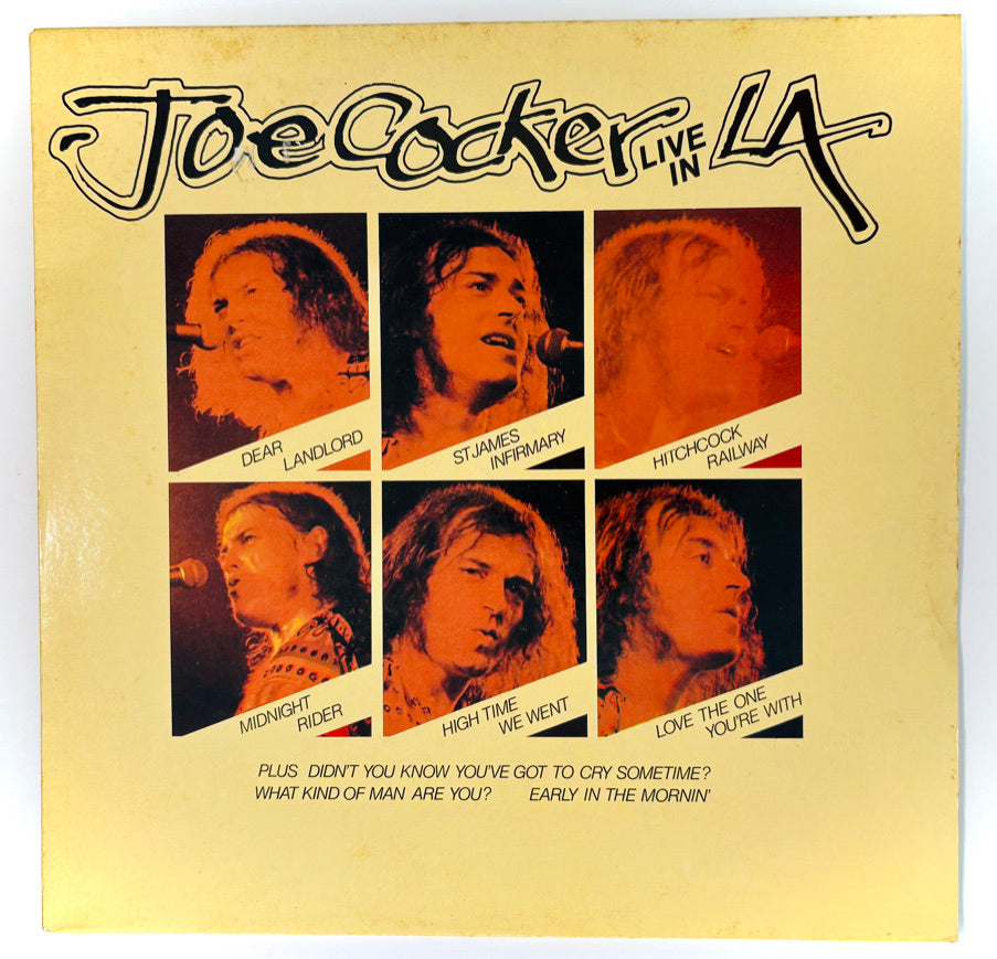 JOE COCKER - Live in L.A. - Vinile Nero (Black Vinyl) (1976)