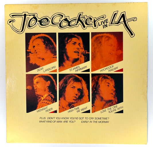 JOE COCKER - Live in L.A. - Vinile Nero (Black Vinyl) (1976)