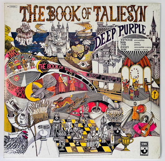 DEEP PURPLE - The Book of Taliesyn - Vinile Nero (Black Vinyl)