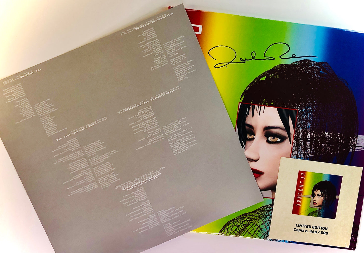 DOLCENERA - Sorriso nucleare - Vinile Trasparente (Ed. Lim. Numerata Autografata)