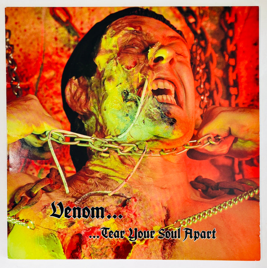 VENOM - Tear your soul apart - Vinile Nero (Black Vinyl) (UK 1990)