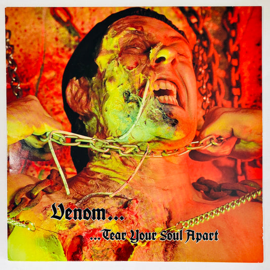 VENOM - Tear your soul apart - Vinile Nero (Black Vinyl) (UK 1990)
