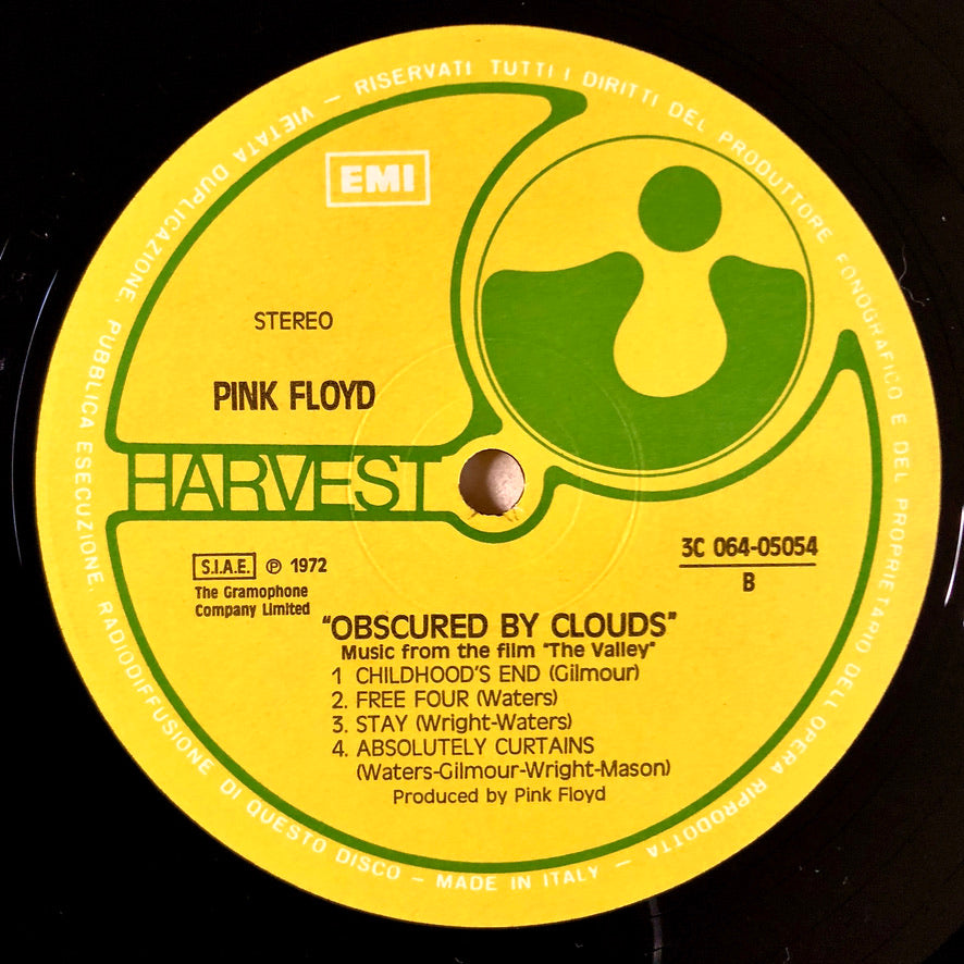 Pink Floyd - Obscured by Clouds - Vinile Nero (Black Vinyl) (1980)
