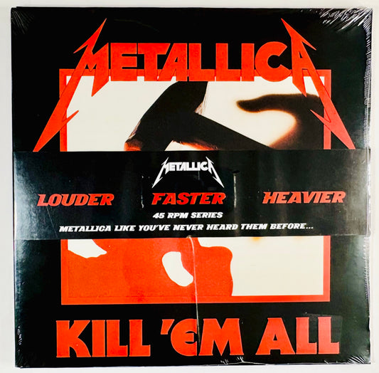 METALLICA - Kill ‘em All - Doppio Vinile Nero (45rpm Series, 2008)