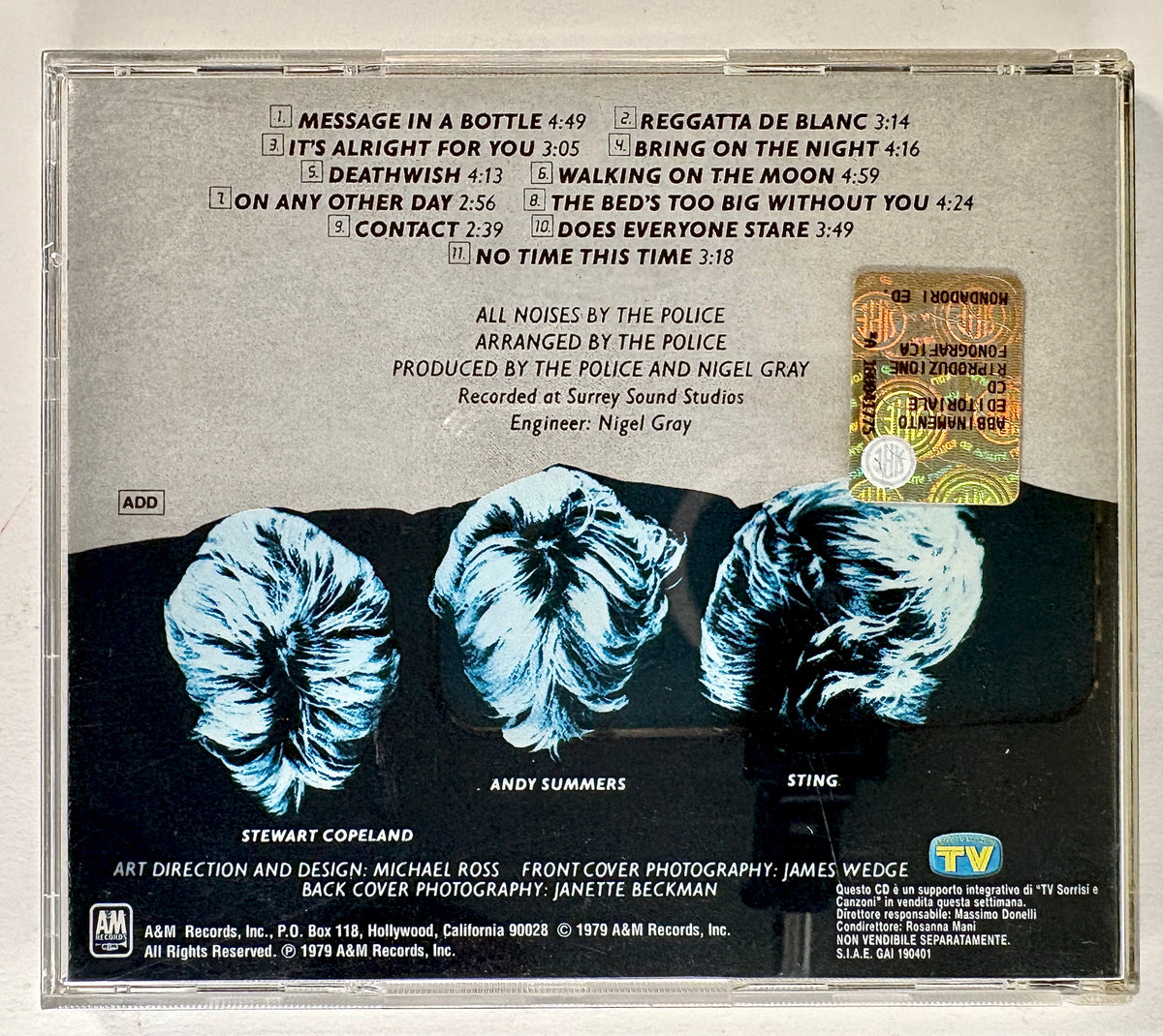 The Police - Reggatta De Blanc - CD