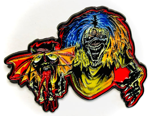 IRON MAIDEN - The Number of the Beast (Single) - Spilla (Pin)