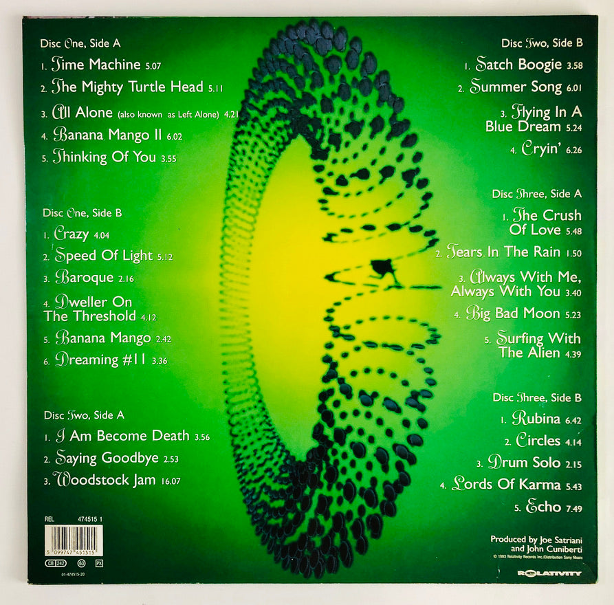 JOE SATRIANI - Time Machine - Triplo Vinile Nero (3LPs Black Vinyl) (1993)