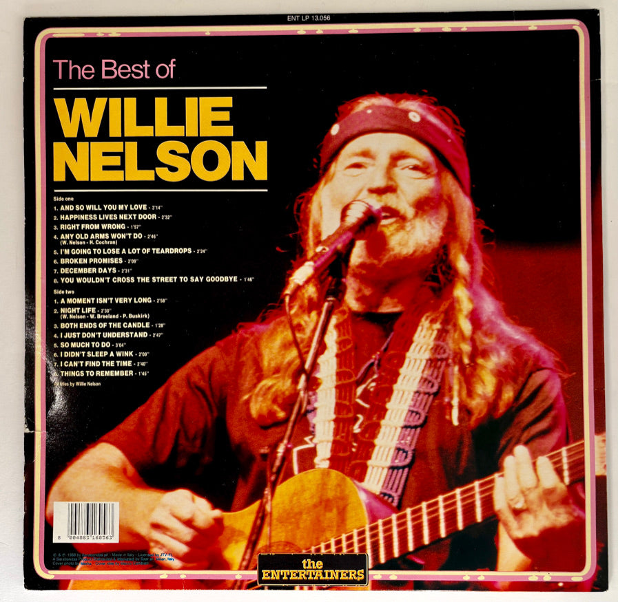 WILLIE NELSON - The Best of - Vinile Nero (Black Vinyl) (1988)
