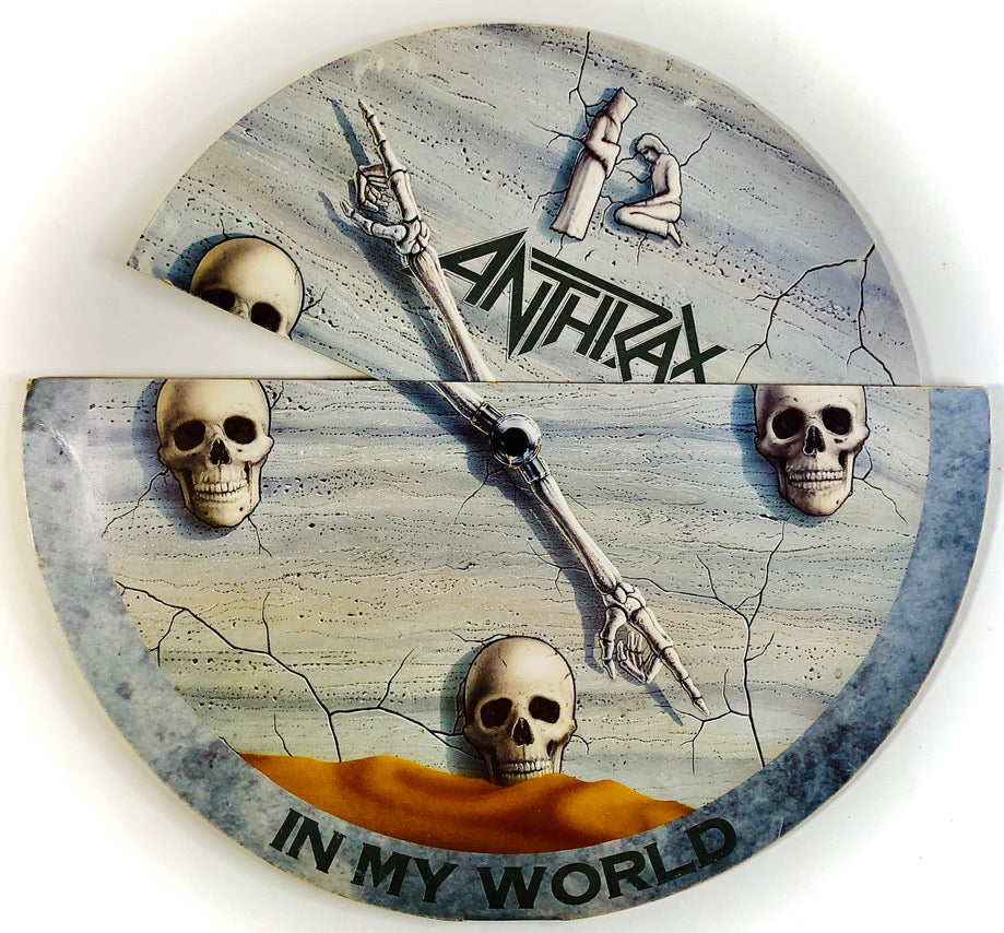 ANTHRAX -In My World- Vinile Nero (10") (Black Vinyl) (Island Records 1990)