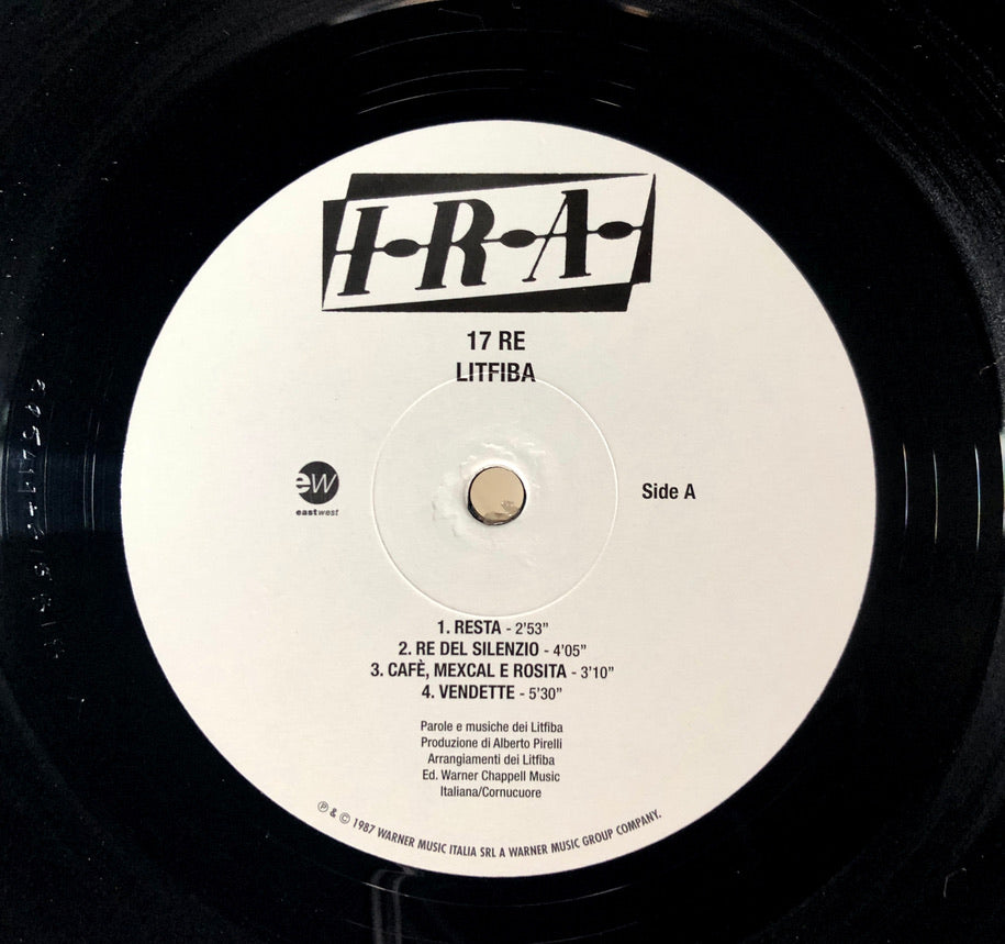 LITFIBA - 17 Re - Doppio Vinile Nero (Black Double Vinyl) (Ed. 2021)