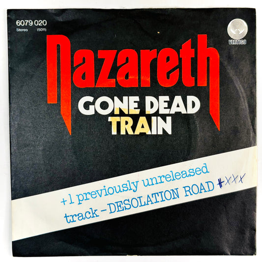 NAZARETH - Gone dead train / Desolation road - Vinile Nero (45rpm)