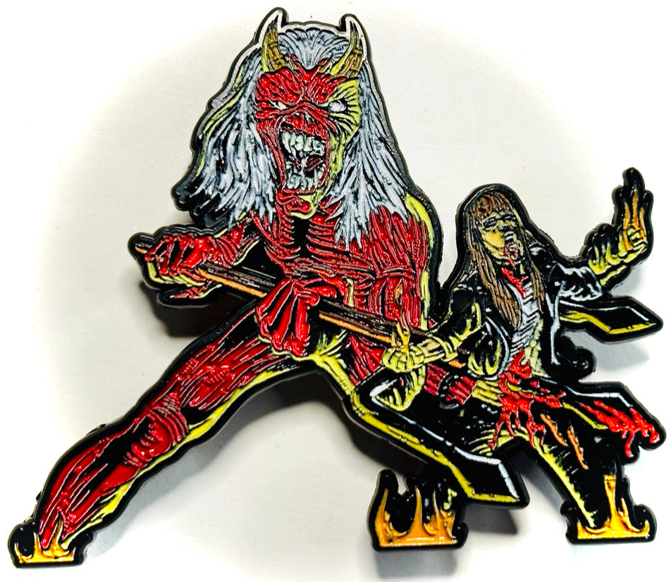 IRON MAIDEN - Hallowed be thy Name - Spilla (Pin)