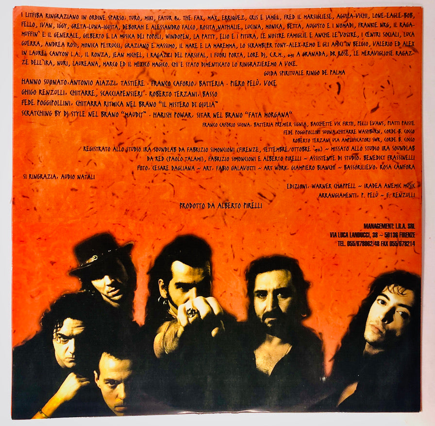 LITFIBA - Terremoto - Vinile Nero (Black Vinyl) (Ed. 2021)