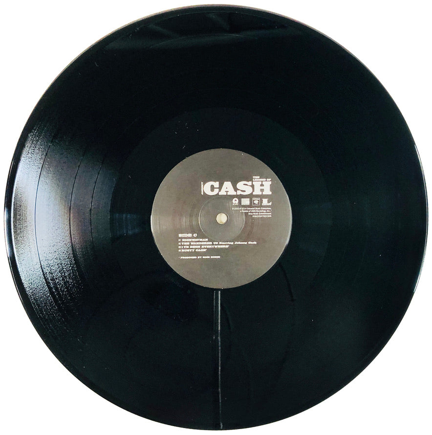 JOHNNY CASH - The Legend of Johnny Cash - Doppio Vinile Nero (Black Double Vinyl) ( Island Records  2014)