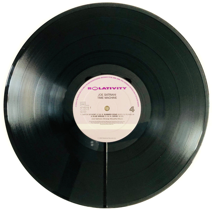 JOE SATRIANI - Time Machine - Triplo Vinile Nero (3LPs Black Vinyl) (1993)