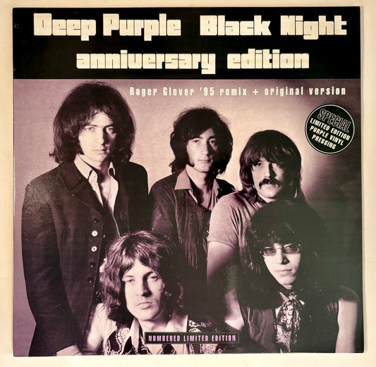 DEEP PURPLE - Black Night (Anniversary Edition) - Vinile Porpora (Purple Vinyl) (UK 1995)